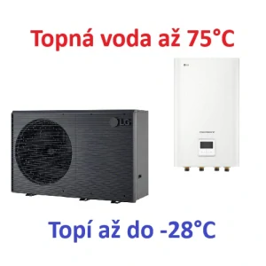 Tepelné čerpadlo 7 kW LG Monoblok R290 1f